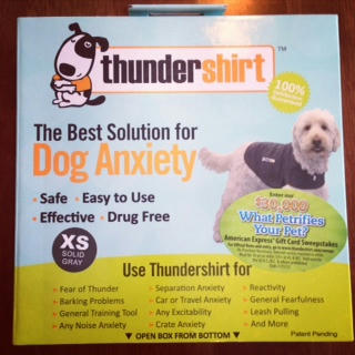 ナナさん Thundershirt サンダーシャツ を試してみた ナナと 時々宇宙人