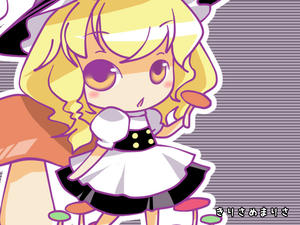 ちび魔理沙壁紙