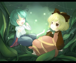 リグルとヤマメ