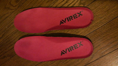 AVIREXの中敷