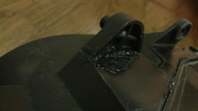 プラスチック溶接後