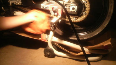 ロクダボ参謀長官チェーンをメンテする！