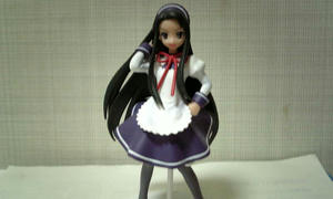 鶴屋さんのメイドバージョンフィギュア画像