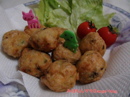 鮭のポテトボール揚げ