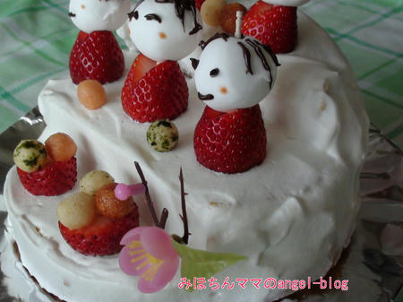 ひな祭り・雛壇ケーキ