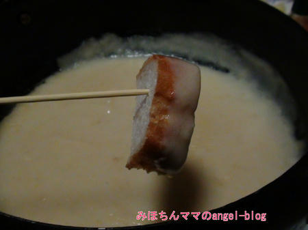 チーズフォンデュ