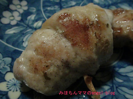 鶏のチーズ挟み焼き