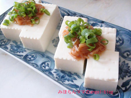 冷奴・なめたけ乗せ