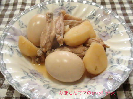鶏の酢醤油煮こみ