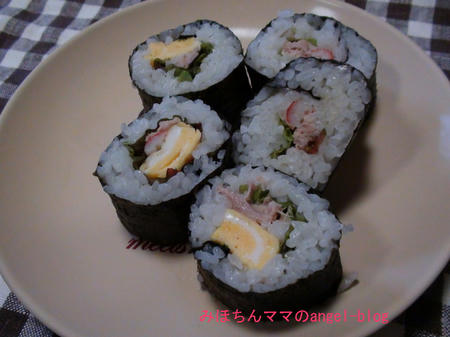 手作りサラダ巻き