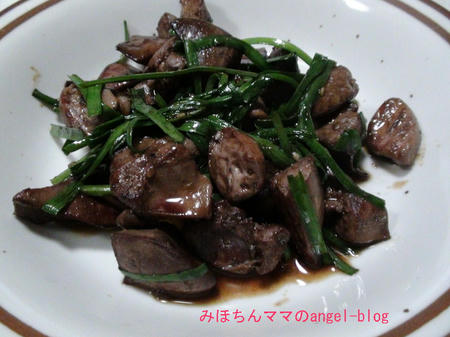 レバニラ炒め