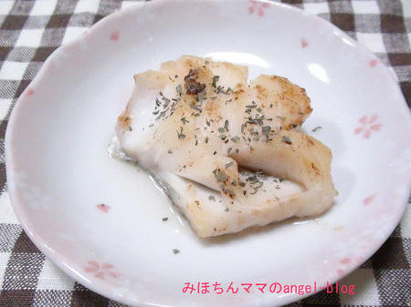 タラのバターソテー
