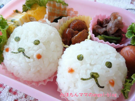 まめごまちゃんのキャラ弁