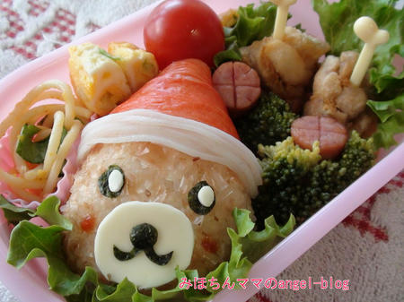 クマサンタのキャラ弁
