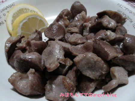 砂ずりの炒め物