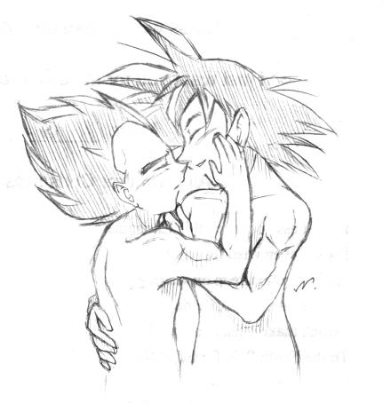 やさしいキスを…。