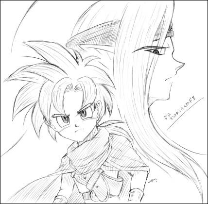 小さな勇者は魔剣士と戦う…。