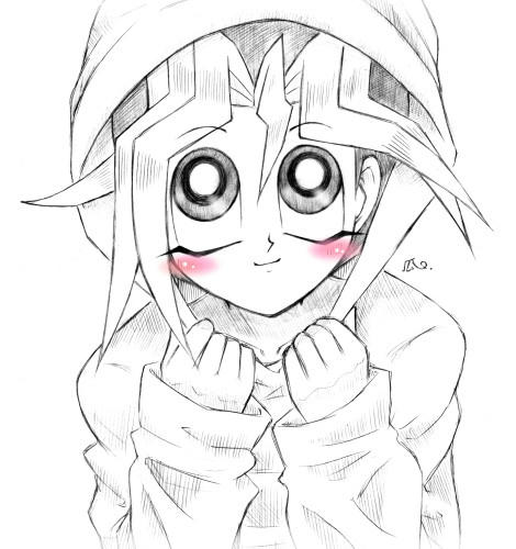 だぼだぼパーカー。