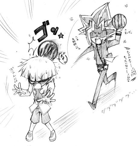 スイカ攻撃！