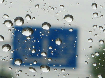 雨だよ。