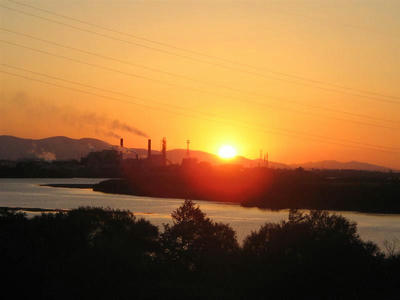 夕陽