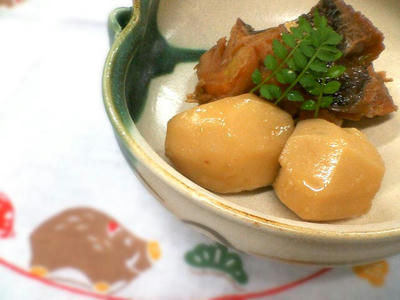 里芋と棒だらのうま煮