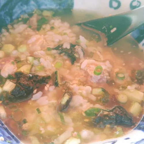 まかない丼　だし茶漬け