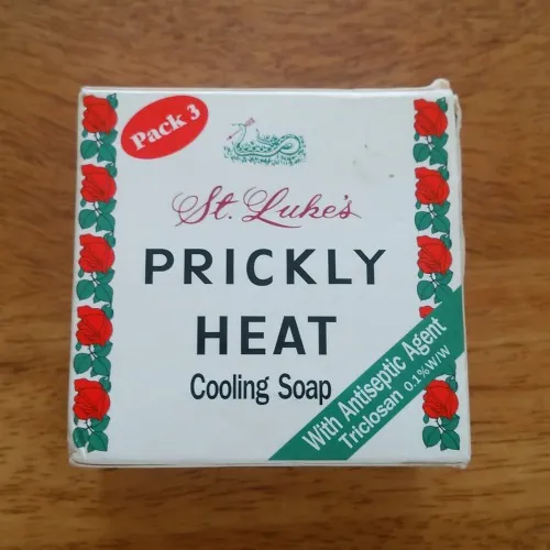 スネークブランド　PRICKLY HEAT　クーリングソープ外箱