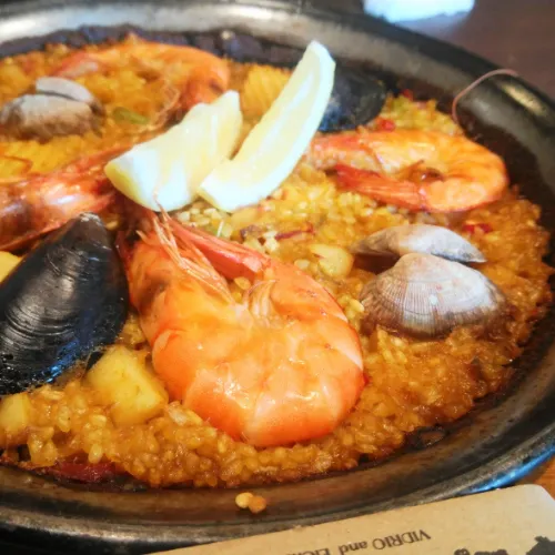 スペイン料理　パエリア　びいどろ吉祥寺
