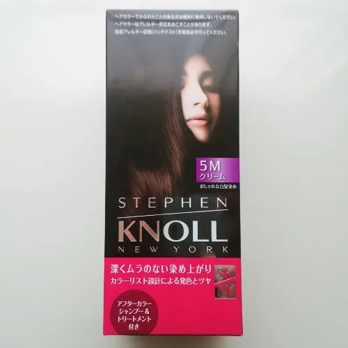 スティーブンノル カラークチュール クリームヘアカラー　5M　箱