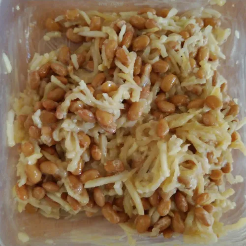 そぼろ納豆　完成