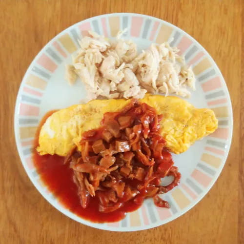 きのこのお肉 食べるソース トマトソース 調理例