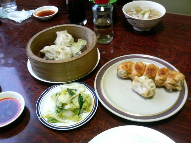 蒸しとホワイトと白菜