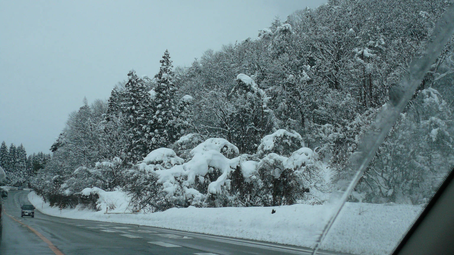 近くにスキー場あり■