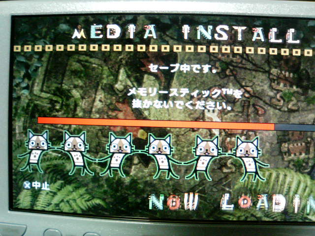 アイルーが六匹