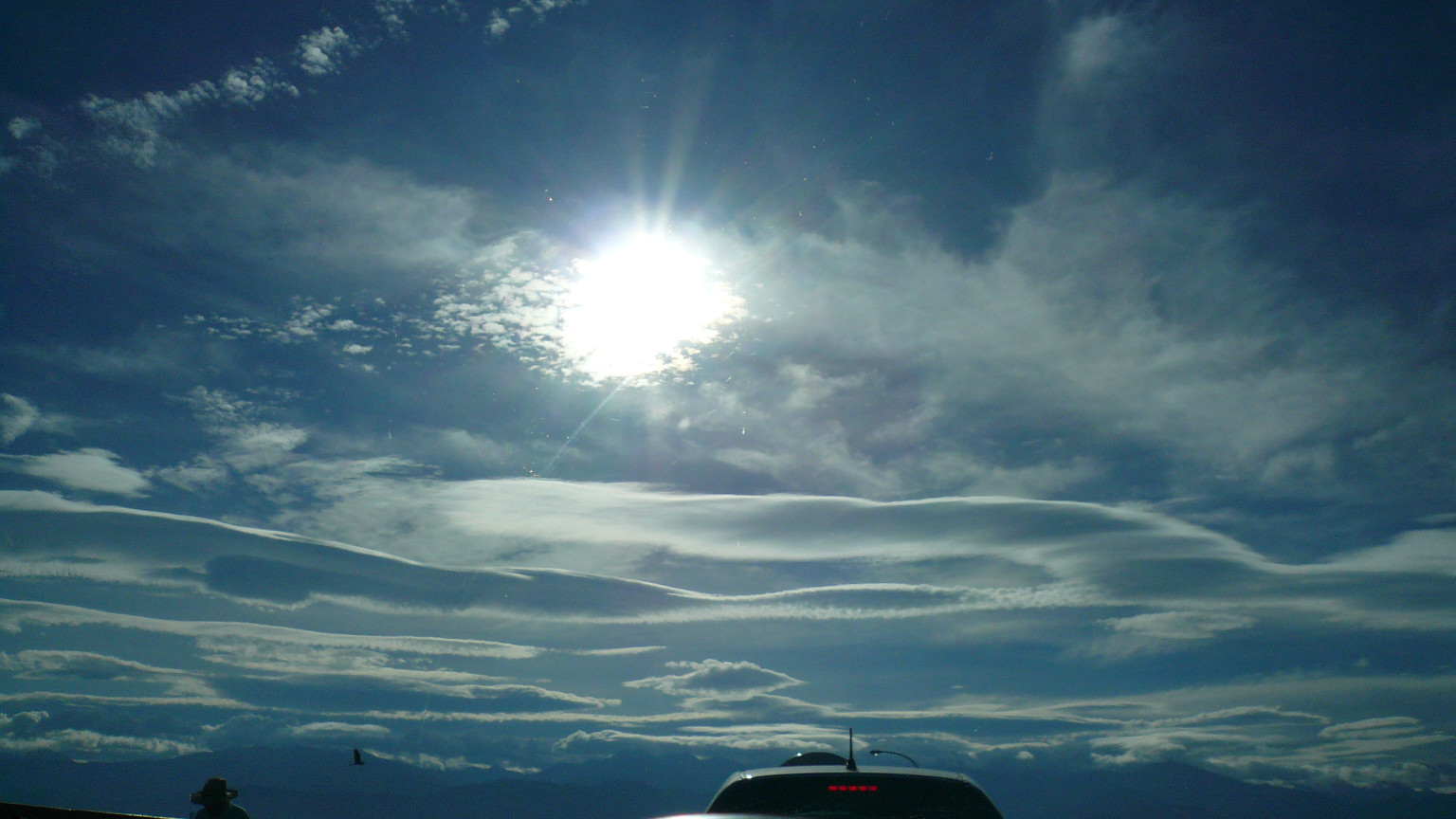 ちょっと変わった雲