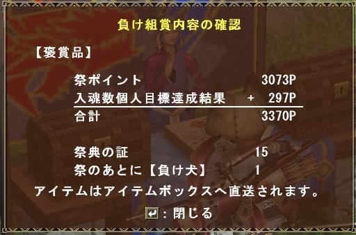 狩人祭結果（個人）