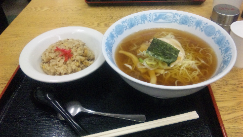 新潟ラーメン&チャーハンセット