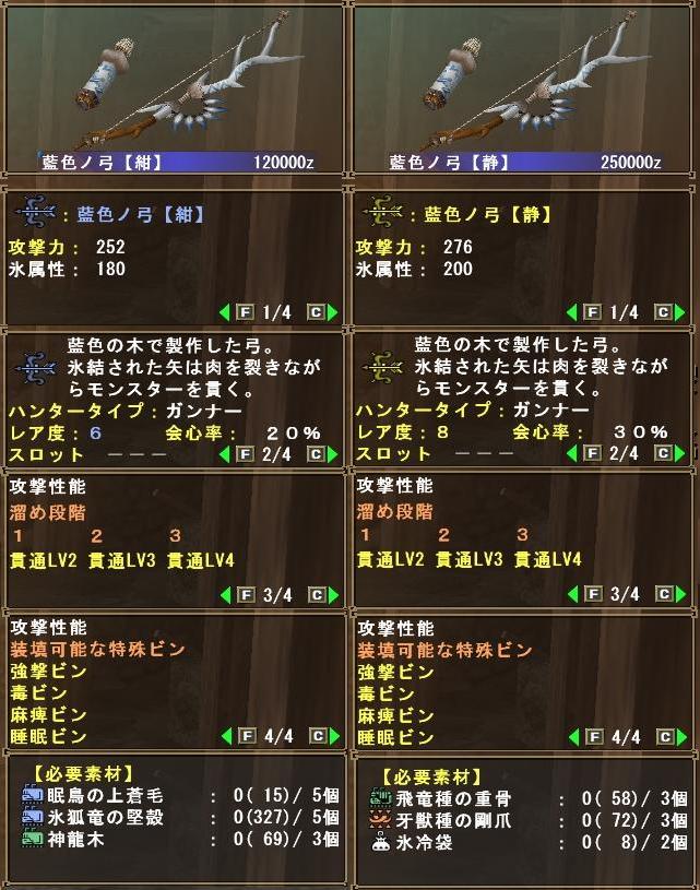 藍色の弓【紺】～【静】