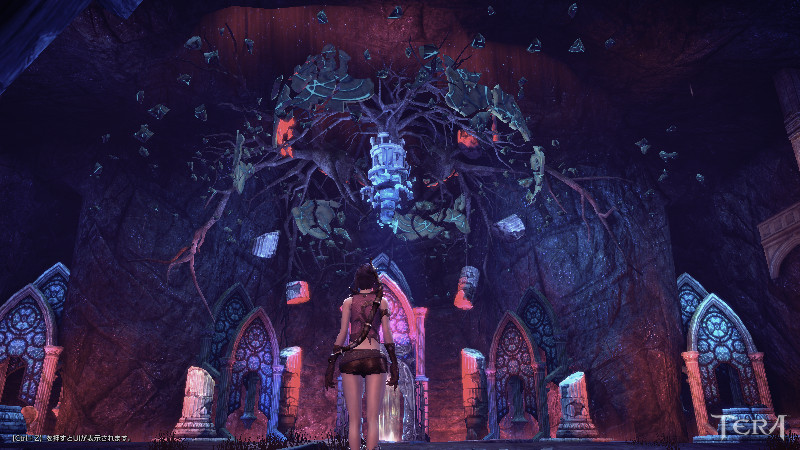 カラスチャダンジョン天井