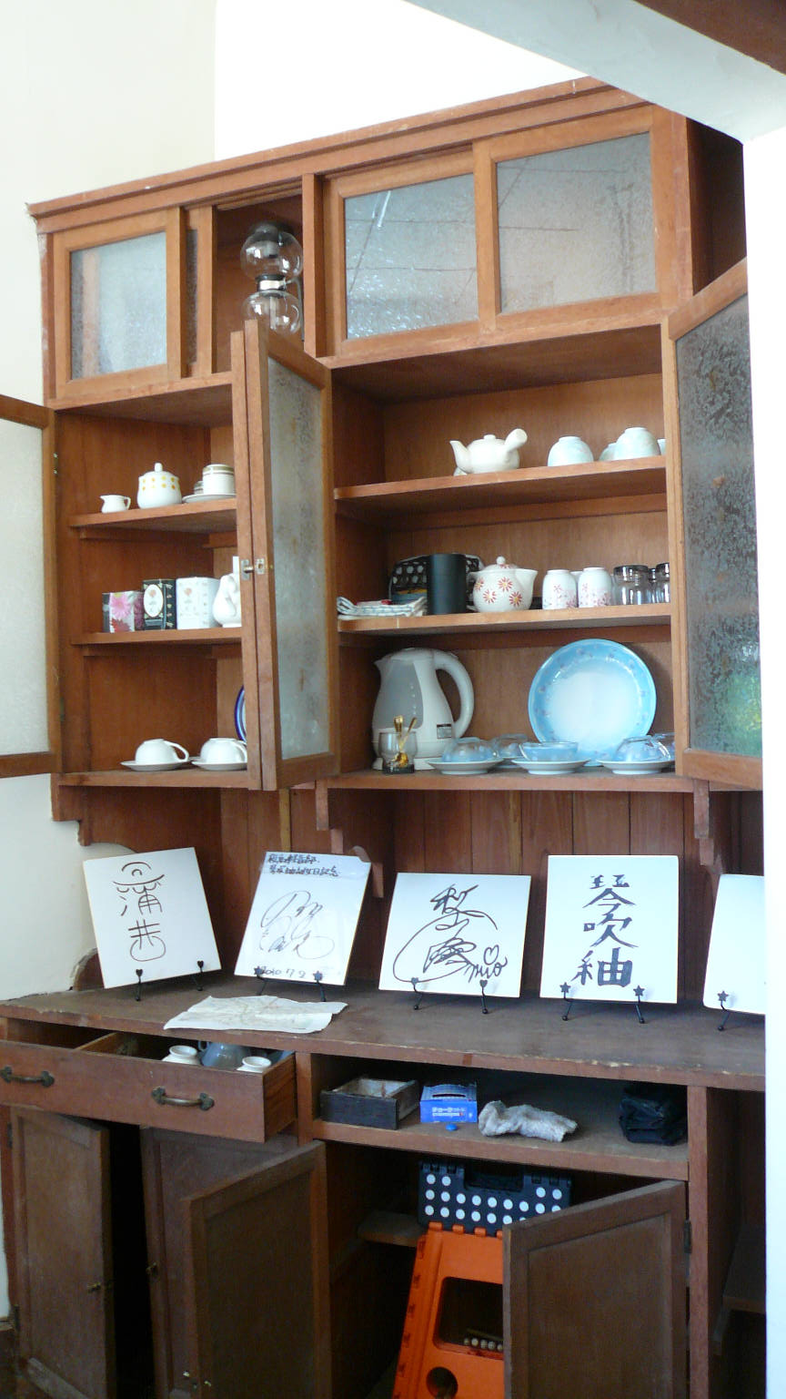 ステージ横の小部屋