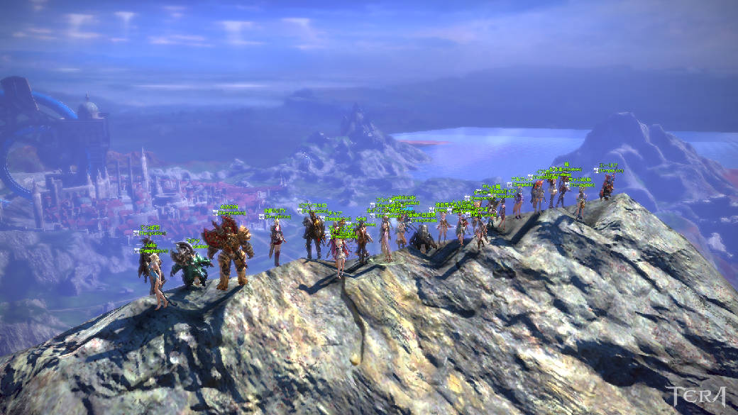 ヴェリカ近郊の山頂