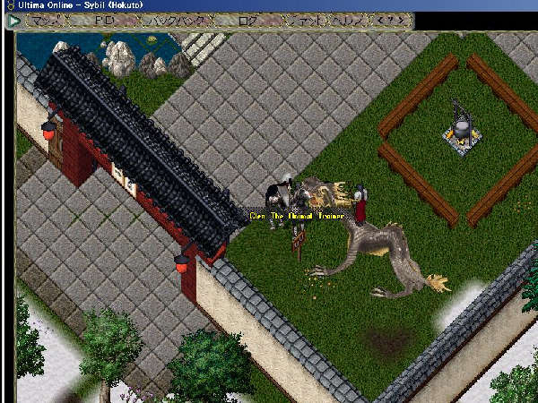 ブリ神宮境内右