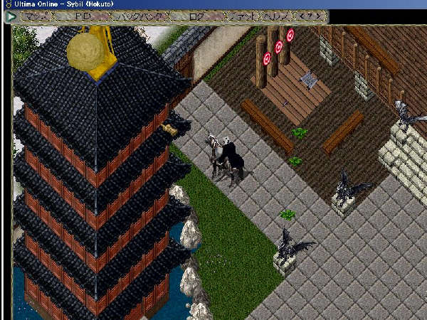 ブリ神宮境内左