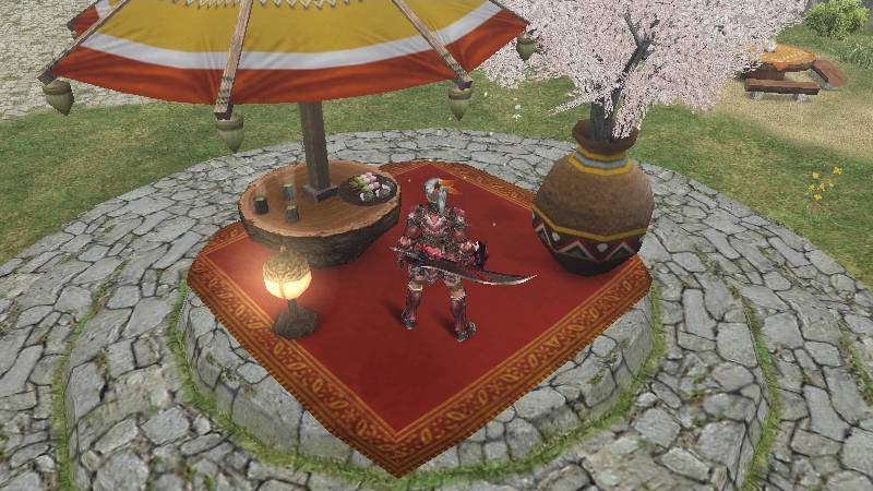 メゼポルタ広場４月