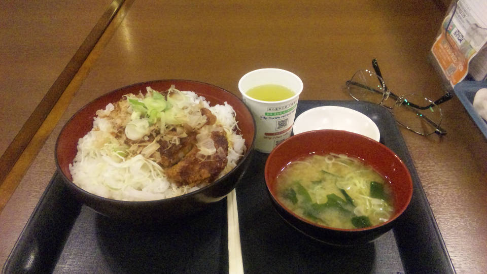長良川ＳＡ　和風だしカツ丼