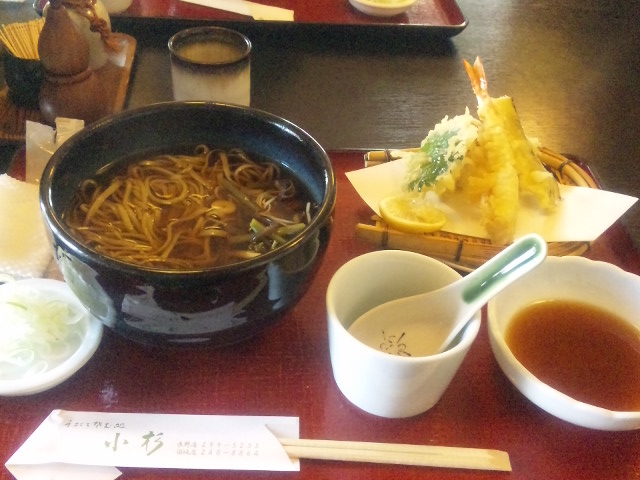 天ぷら　そば