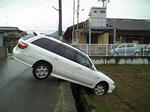 車が・・・