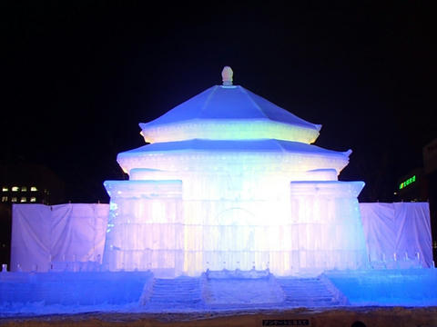 大氷像　「中正紀念堂（台湾）」 ＠雪まつり すすきの会場