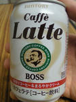 サントリーBOSSのカフェラテ